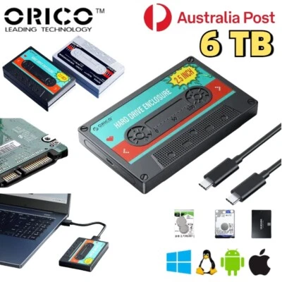 ORICO Hard Drive Enclosure USB 3.0 To SATA External Enclosure HDD SSD Case Disk