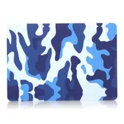 Camouflage Pattern PC Laptop Hard Case Cover Protective Shell For Apple Macbook Air 13.3 Inch BLUE COLOR