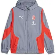 PUMA Men's Soccer A.C. 23/24 Pre-Match Woven Anthem Jacket - Stay Comfortable with Weather-Resistant Construction