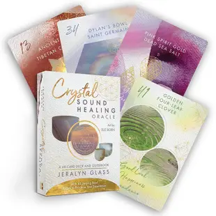 Crystal Sound Healing Oracle: A 48-Card Deck and Guidebook with 48 Singing Bowl Audios to Enhance/Jeralyn eslite誠品