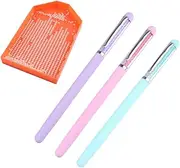 NOLITOY Diy Dotting Pen Kit 3pcs Nail Art Drill Pens Rhinestones Picker Nail Gems for Diamond Art