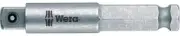 Wera HEXAGON TO SQUARE ADAPTER 1/2" To 7/16" For Nut Spinner Socket*German Brand