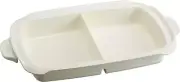 BOE 026 NABE BRUNO Hot Plate Grande Partition Pot Ceramic Coat New