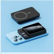 22.5W Wireless 10000mAh Power Bank For iPhone 15 14 13 Pro Max Magnetic Black