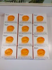 12 Pkg Pears Transparent Soap Bars Gentle Care 3.5 Oz 100g Bar Each