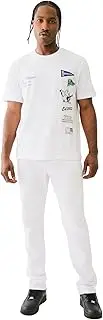 [True Religion] Men's Rocco SN Skinny Slim Fit Jeans - Non-Flap Pockets