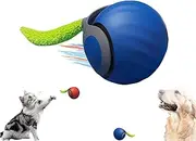 Speedy Tail 2.0, Speedy Tail Cat Toy, Two Speed Adjustment, Interactive Cat Toy for Indoor Cats, USB Rechargeable Self Play Smart Cat Toys Ball. (Blue)