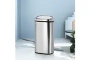 Devanti 68L Motion Sensor Bin Rubbish Automatic Silver