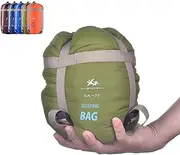 BESTEAM Ultra-Light Warm Weather Envelope Sleeping Bag, 75" L x 30" W, Outdoor Camping, Backpacking & Hiking - Fit for Kids, Teens and Adults - Spring, Summer & Fall - Waterproof & Compact