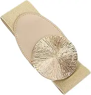 [AKOOSY] Elastic Waist Belt for Women Decorative Dress Belt with Unique Design Comfortable and Stylish for Dresses and Outfits for Parties and Everyday Wear Buckle