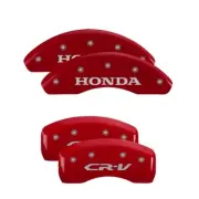 2012-2016 Honda CR-V Red Caliper Covers with Honda Logo Front & CR-V Logo Rear (for: Honda)