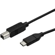 StarTech.com 3m 10 ft USB C to USB B Printer Cable - M/M - USB 2.0 - USB C to USB B Cable - USB C Printer Cable - USB Type C to