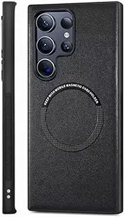 RUNGOS for Samsung S22 Ultra Case MagSafe [Stable Magnetic] [Slim Fit] [Wireless Charging] [10Ft Drop Tested] Shockproof Case for Samsung Galaxy S22 Ultra MagSafe Case, Thin Cover 6.8 Inch 2022, Black