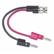 Pomona Electronics BNC Male,30VAC/60VDC,Red/Black 3957 Pomona Electronics 3957