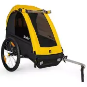 Burley Bee Single Seat Bike and E-Bike Compatible Kids Bike Trailer (2023 Model)