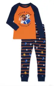 Toddler Boy Pajamas Sports NWT Cotton Snug Fit 12 mo 2 3 5T Wonder Nation