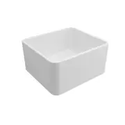 Turner Hastings Novi Fine Fireclay Single Bowl Butler Sink - Gloss White
