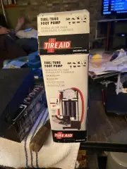 Tire/tube Foot Pump Brand New In Box by Tire Aid
