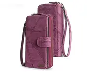 Multi-functional PU leather mobile phone holster wallet phone case for iPhone 12
