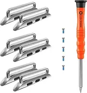 [Hapysen] Watch Band Connectors for Apple Watch Band Adapter, Replacement Link Attachment for iWatch Ultra (49mm) Series 9 8 7(45mm 41mm) Series 6 5 4 SE(44mm 40mm) Series 3 2 1(42mm 38mm) Straps 3pack