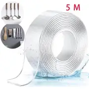 Ultra-strong Double Sided Adhesive 3M Monster Tape 5M Home Appliance Waterproof Wall Stickers Home Improvement Resistant Tapes white 30 mm*5m