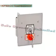 MMTC - 1KFSX-CC Exterior Tamperproof Open-Close Cylinder Key Switch Flush Mount