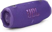 [JBL] Charge 6 - Portable Waterproof & Drop-Proof Bluetooth Speaker, Bold Pro Sound with AI Sound Boost, 28Hrs of Playtime, Built-in powerbank & Comes with a Sturdy/Removable Carrying Strap (Purple)