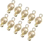 SHINEOFI 10pcs Clasps for Jewelry Making Buckles Effortless Connection for Necklaces Bracelets Holding Strength Multi-Purpose Use