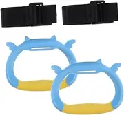Toddmomy Home Training Pull up Rings for Boys and Girls Workout Rings for Children Baby Fitness Equipment Indoor Gym Ring Baby Training Ring