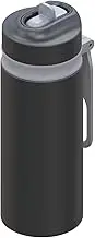 Maxwell & Williams GetGo Double Wall Insulated Sip Bottle Gift Boxed, Black, 500 ml Capacity