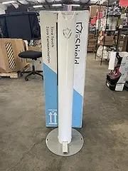 UBT SHIELD Pedal Activated Hand Sanitizer Dispenser Stand