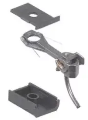 KADEE #146 Whisker® Metal Couplers (HO) Long Centerset