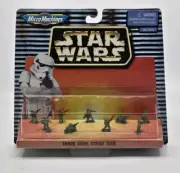 1997 Star Wars Micro Machines Endor Rebel Strike Team x 9 Galoob Brand New