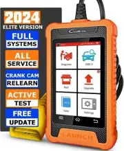 LAUNCH Creader ELITE JL DTC OBDII, Reset Code Mercedes BMW Toyota BRAND NEW X431