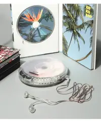 在飛比找樂天市場購物網優惠-全透明 CD機 隨身聽 播放器 便攜式 送專輯EXO粉墨RO