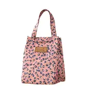 Leopard Print Tote Thermal Bag Black Waterproof Oxford Beach Lunch Bag Food Picnic Bolsa Termica Women Kid Men Cooler Bag New