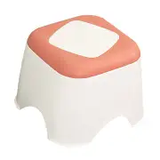 2PCS Plastic Small Chair Living Room Non-slip Bath Shower Bench Children Step Stool