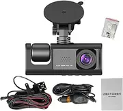 Driving Recorder,Night Vision Loop Recording Dashboard Camera | Versatile Park Monitor Large Screen Display Driving Recorder for Sudden Braking Collision