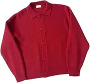 [Frediuo] Men's Cardigan Sweater Jacket Open Front for Party Fishing Winter Work Boyfriend
