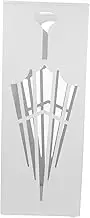 Metal Umbrella Stand Rack Stylish Design with Storage Capacity for Home Office Stable Non Slip Base Decorative Umbrella Holder for Entryway Lobby