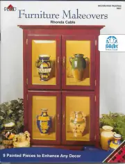 PLAID Furniture Makeovers Decorative Painting Workbook #9857 Scrolls Vines Fruit