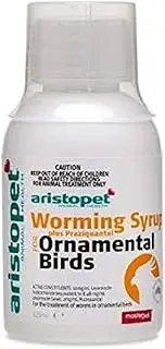 Aristopet Bird Wormer Plus Syrup 125 ml 100 ml (Pack of 1) White DD153