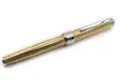 Gold of Mayas Silver Ballpen Blue Ink Parker Type Refill Silversmith of Italy