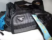 Angler Fishing Tackle Bag Soft Sided Hard Bottom FieldTeq FT-SSTB Shoulder Strap