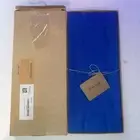Solino Home Hemstitch 100% Linen Table Runner Cover – 14 x 72 Inch Blue New