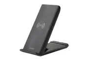 Crest 15w Wireless Qi Smartphone Charging Stand w Quick Charge 3.0A Wall Charger
