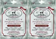 2x CAPE COD Metal Polishing Cleaning Cloths Cleaner Gold Silver Jewellery Watch