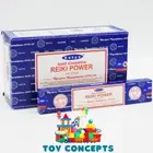 REIKI POWER NAG CHAMPA INCENSE STICKS 15g bulk lot pack satya scent fragrance