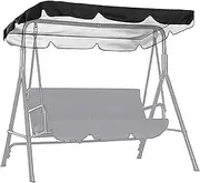 Swing Chair Canopy Replacement, All Weather Protection Porch Swings Replacement Canopy Top Cover for Swing 210D Oxford Cloth Sun Protection Dust-Proof