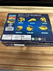 STEM Build and Learn Solar Robot Space Shuttle Astronaut 6-In-1 Robot Model Kit
